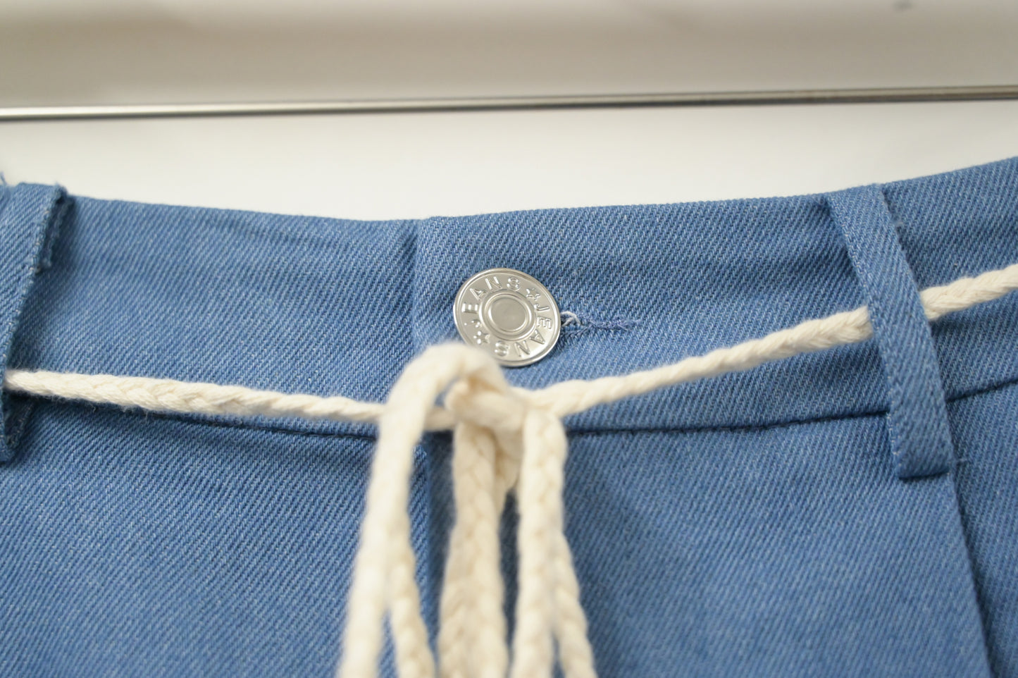 夏季・刺繡小雛菊牛仔短褲 1色入 1S20606