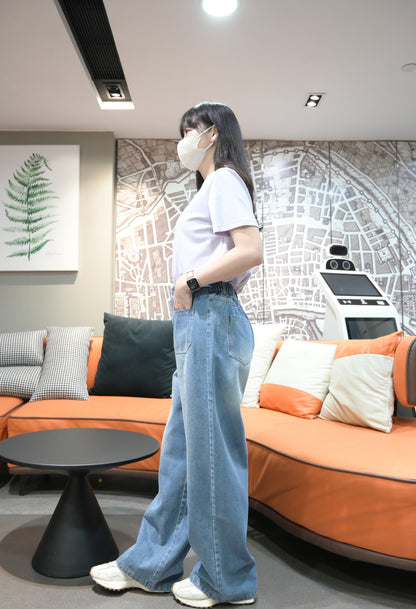 花花圖案COTTON TEE 2色入 S50504