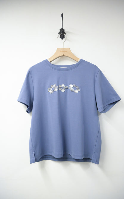花花圖案COTTON TEE 2色入 S50504