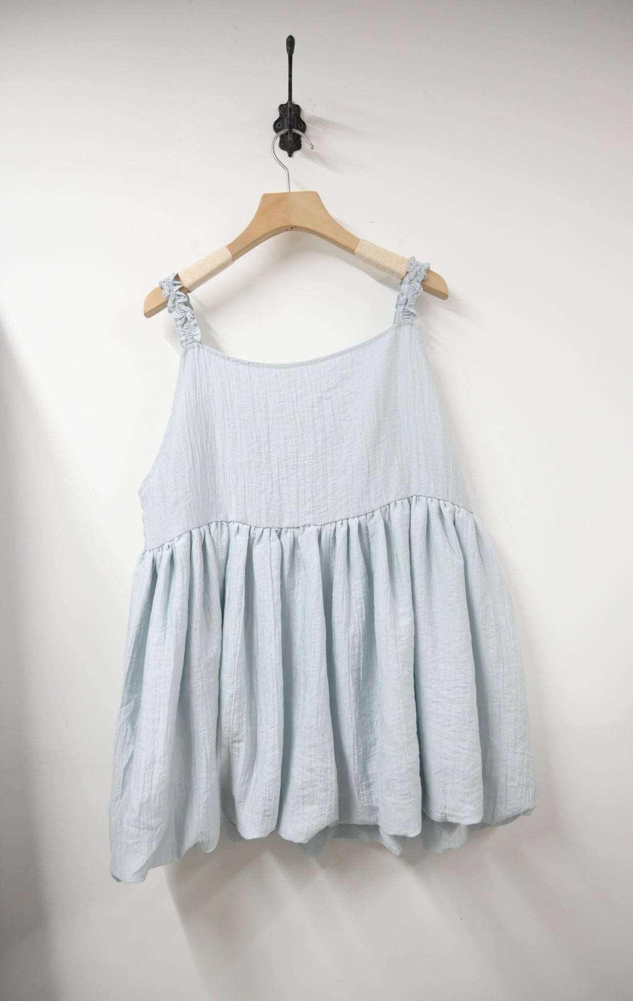 夏季・可前後著泡泡邊背心 2色入 1S10627