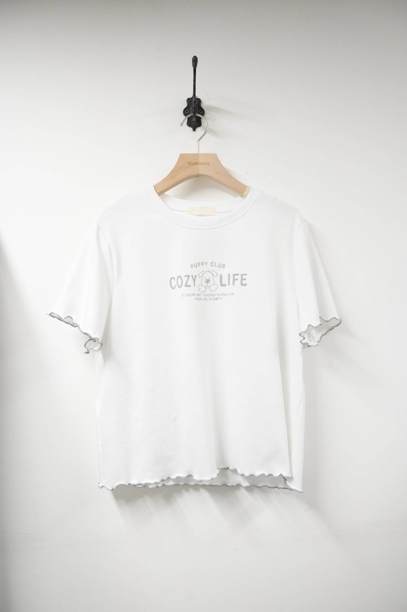 夏季・COZY LIFE 狗仔Tee 3色入 1S50638