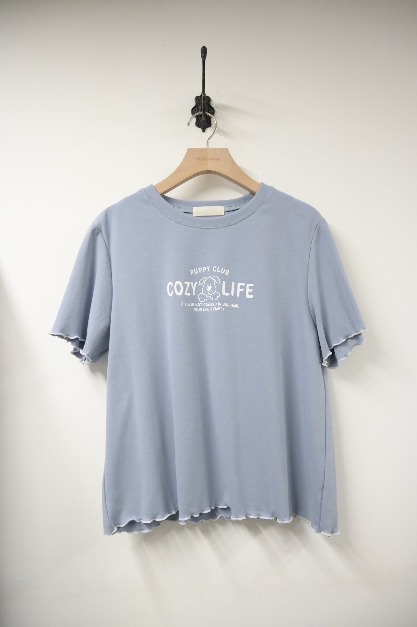 夏季・COZY LIFE 狗仔Tee 3色入 1S50638