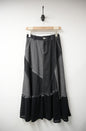 拼布牛仔lace半身裙 2色入 S20525