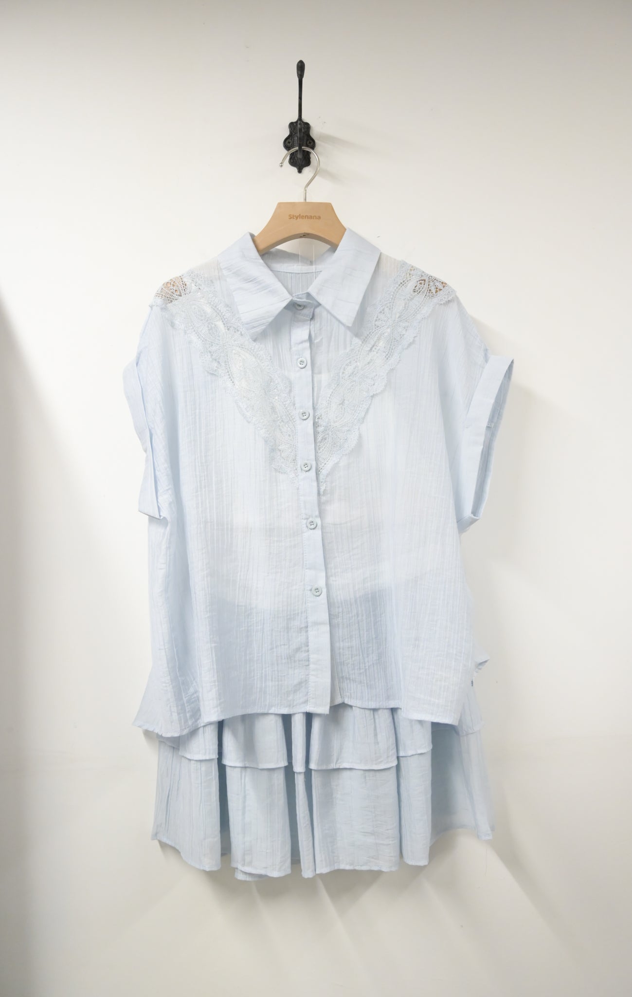 夏季・度假風後開差套裝 2色入 1S60706
