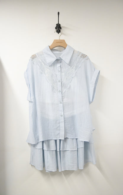夏季・度假風後開差套裝 2色入 1S60706