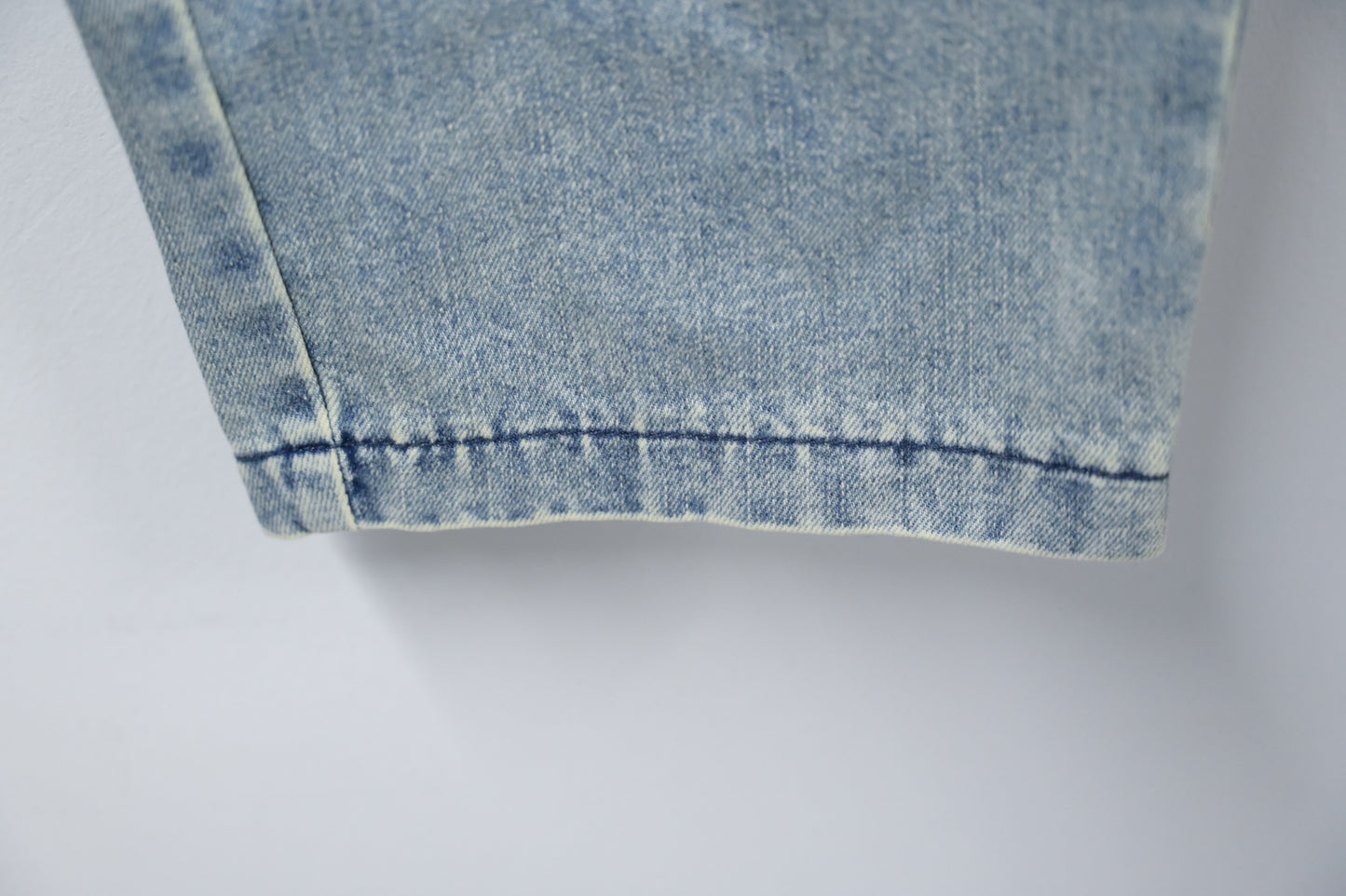 夏季・洗水色修腳牛仔褲 1色入 1S70711