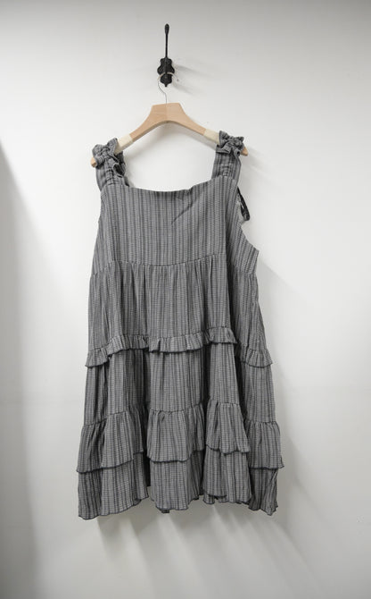 夏季・索索肩帶層層蛋糕裙 2色入 1S10721