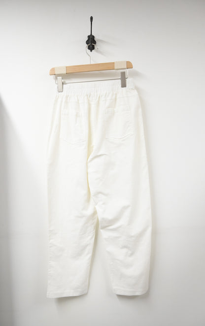 夏季・大口袋修腳純棉褲 2色修 1S80734