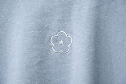 夏季・刺繡花花棉料Tee 2色入 1S50803