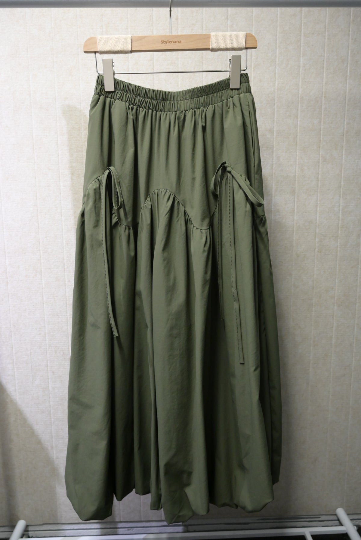 夏季・蝴蝶結泡泡長褲 2色入 1S60806