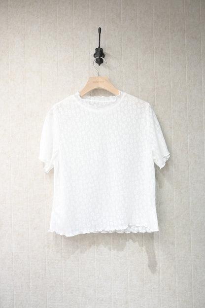 夏季・透視花仔上衣 2色入 1S10811