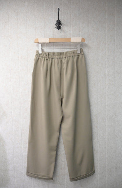 夏季・皺褶修腳西褲 2色入 1S70815