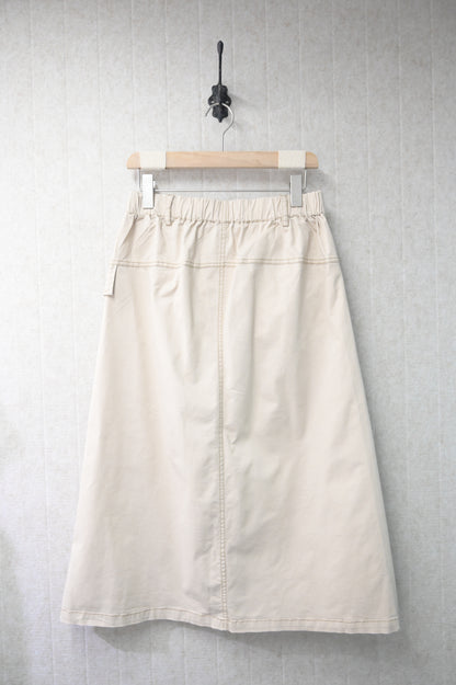 夏季・明線前開差A字裙 2色入 1S30814