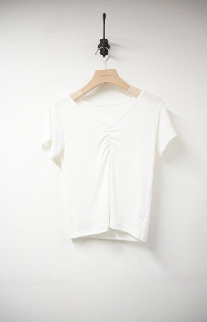 KR直送 抓胸超彈親膚棉Tee 3色入 S90619