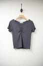 KR直送 抓胸超彈親膚棉Tee 3色入 S90619
