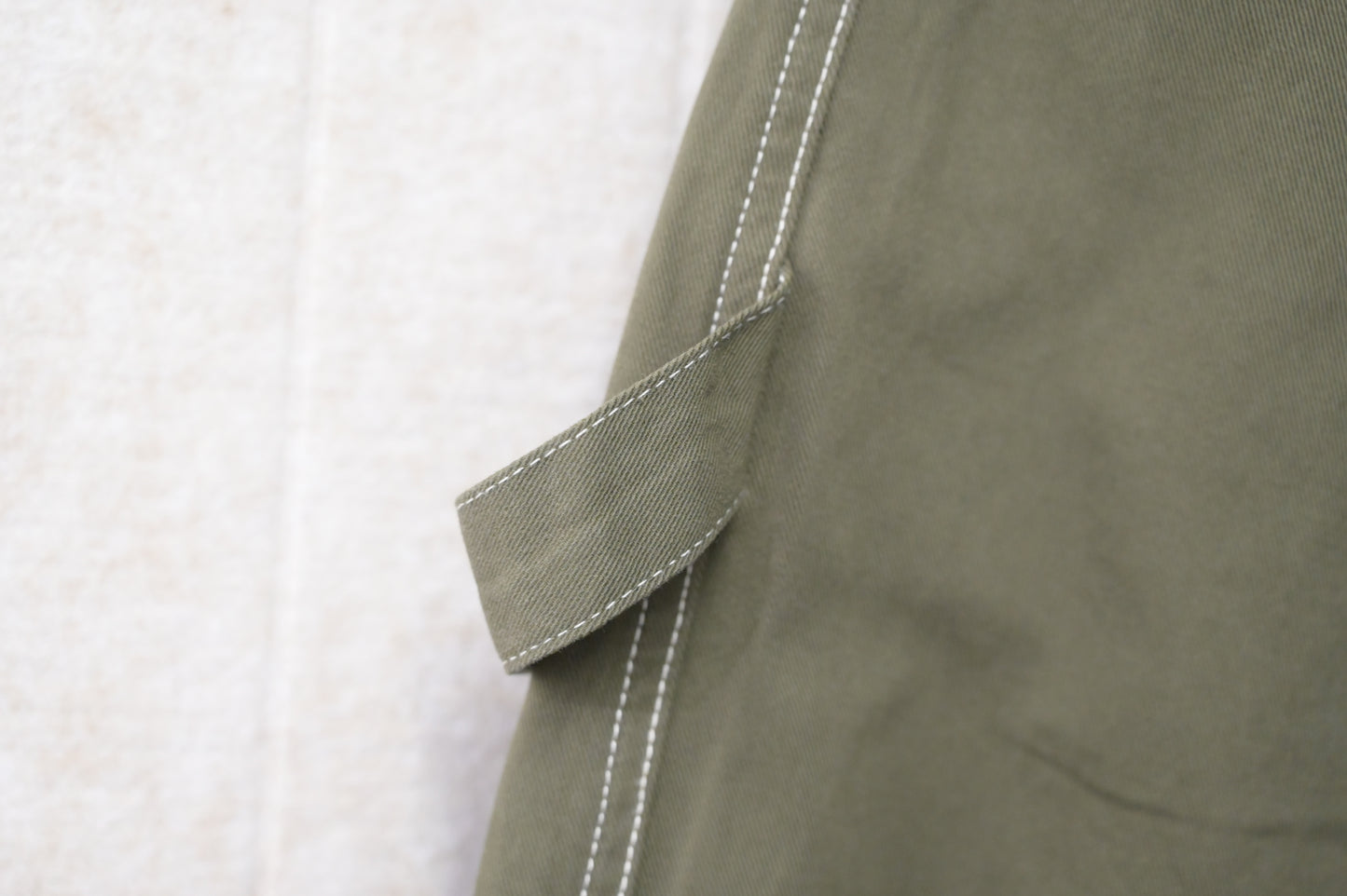 夏季・明線寬鬆七分褲 3色入 1S30820
