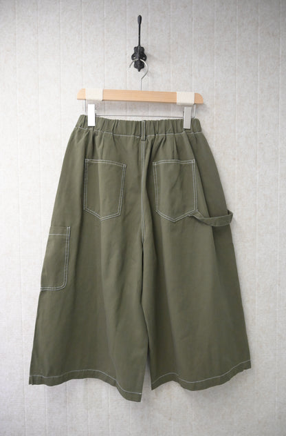 夏季・明線寬鬆七分褲 3色入 1S30820