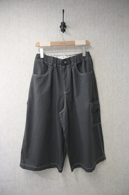 夏季・明線寬鬆七分褲 3色入 1S30820