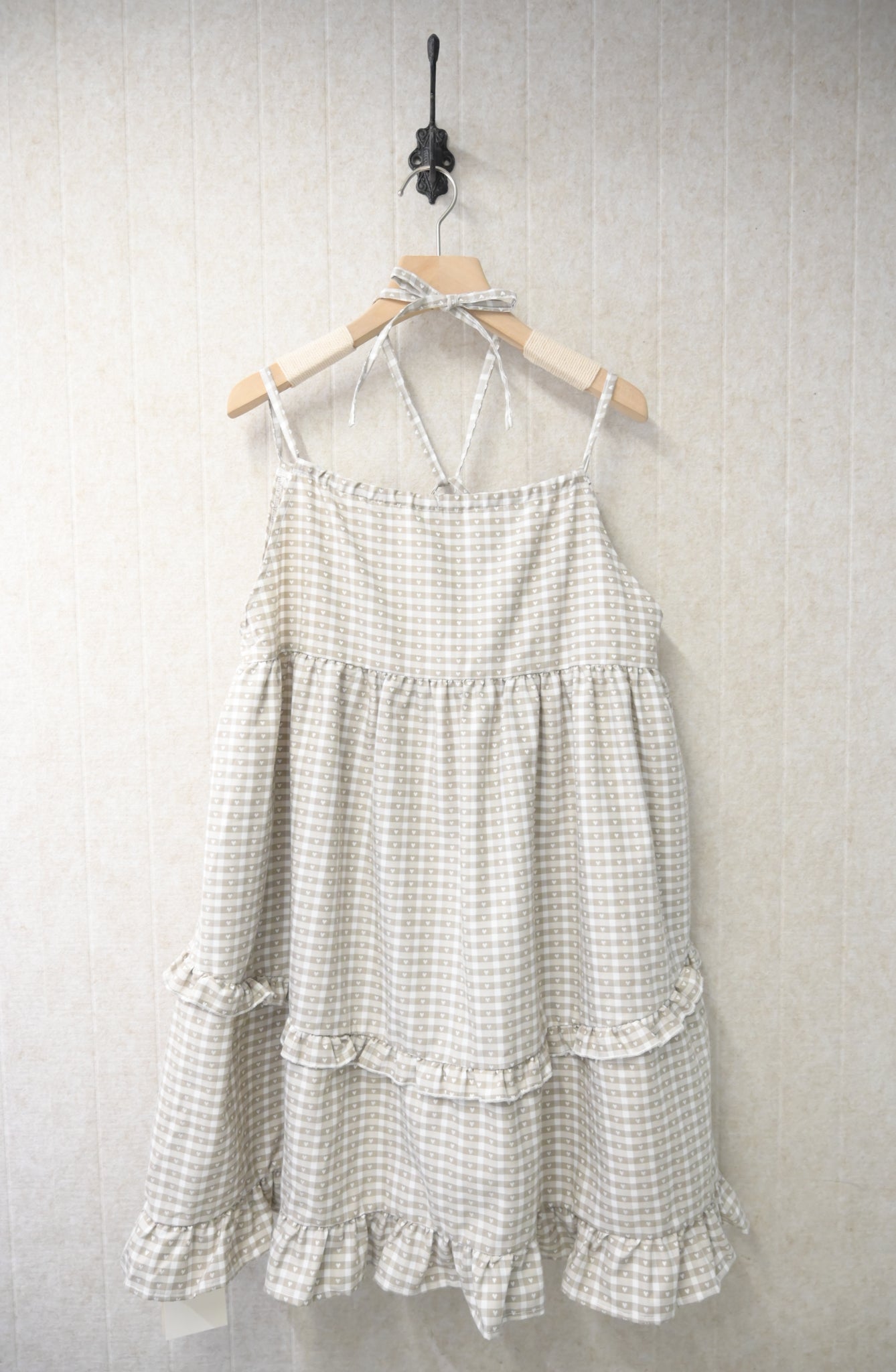 夏季・心心吊帶娃娃裙 2色入 1S10823
