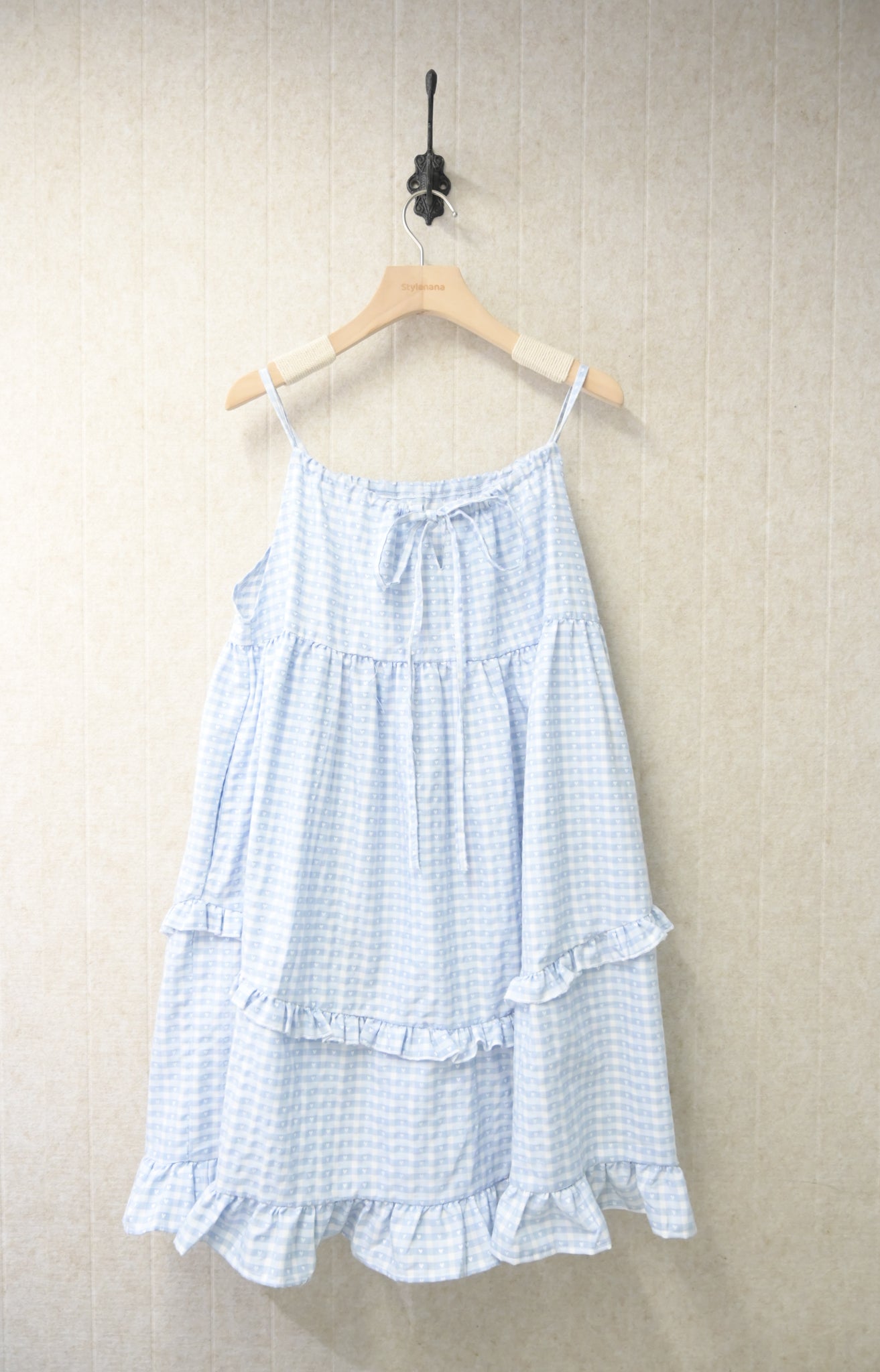 夏季・心心吊帶娃娃裙 2色入 1S10823
