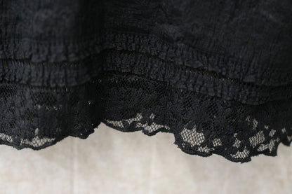 夏季・彈性Lace V領上衣 2色入 1S00824