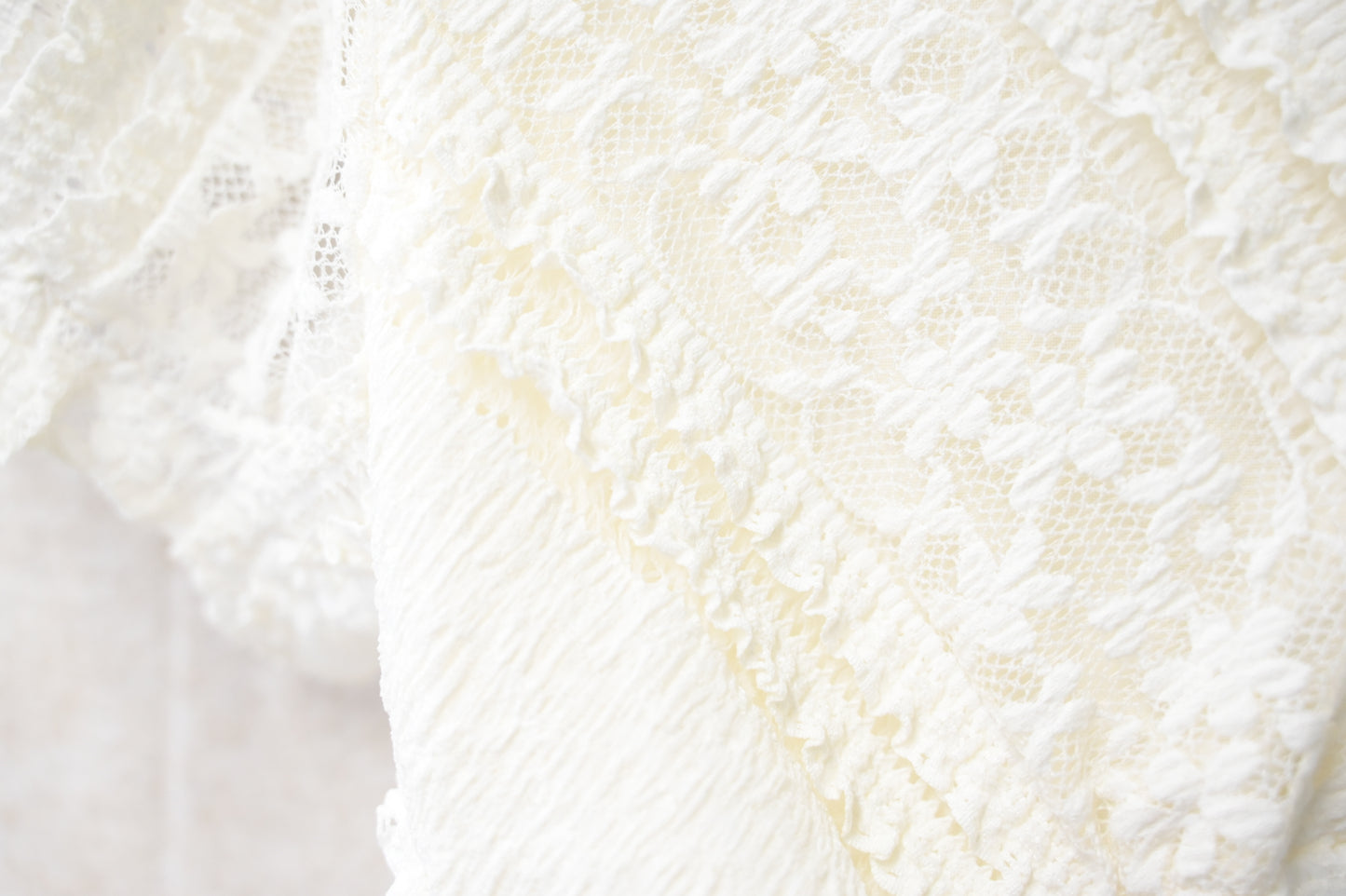 夏季・彈性Lace V領上衣 2色入 1S00824