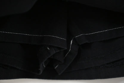 明線扯布料短裙褲 2色入 S70628