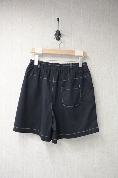 夏季・揭頁式全橡筋假裙褲 3色入 1S30831