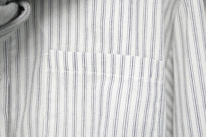夏季・直紋Cropped恤衫配披肩 2色入 1S60834
