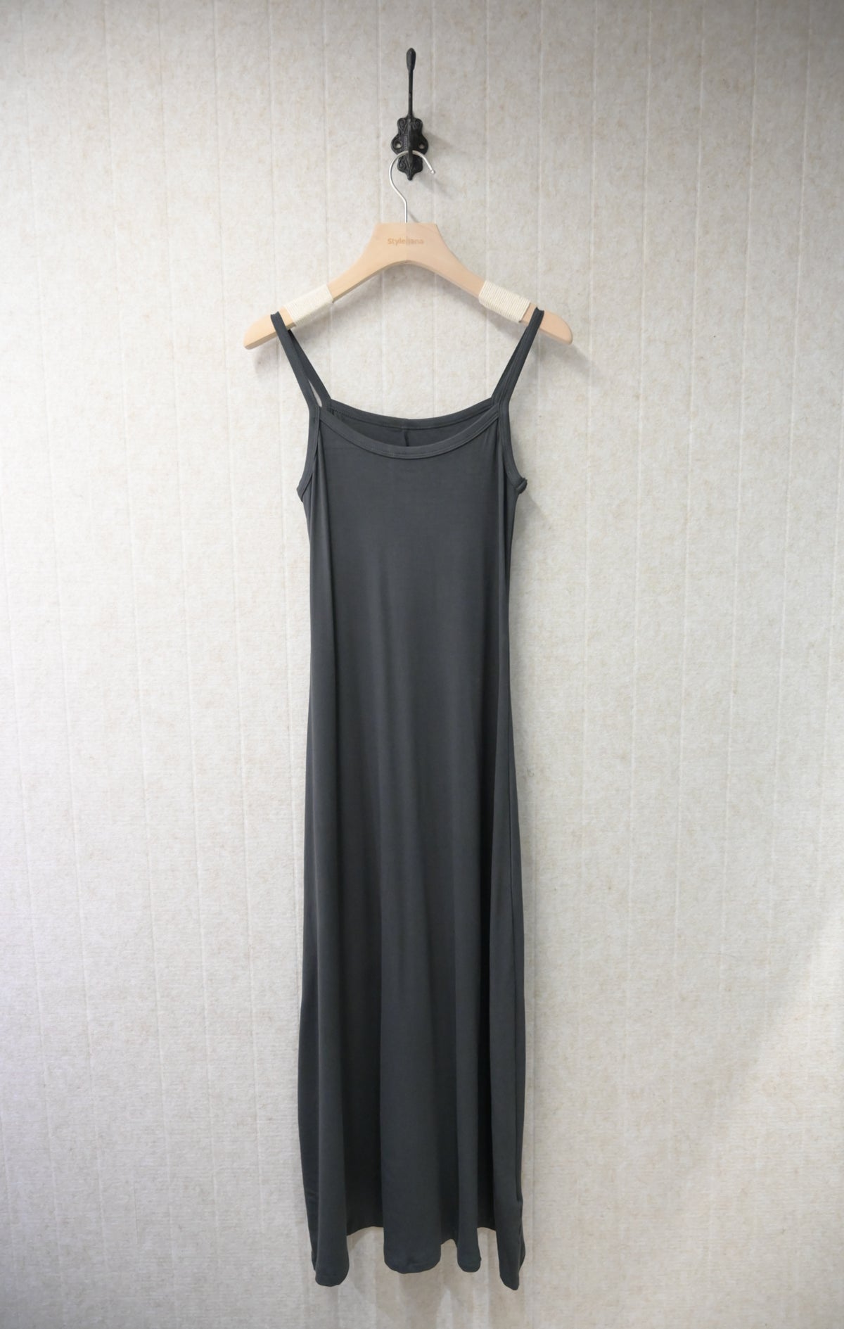 夏季・斜網衫配超彈吊帶裙SET 2色入 1S60835