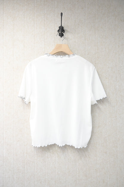 夏季・撞色邊彈性薄Tee 3色入 1S50836