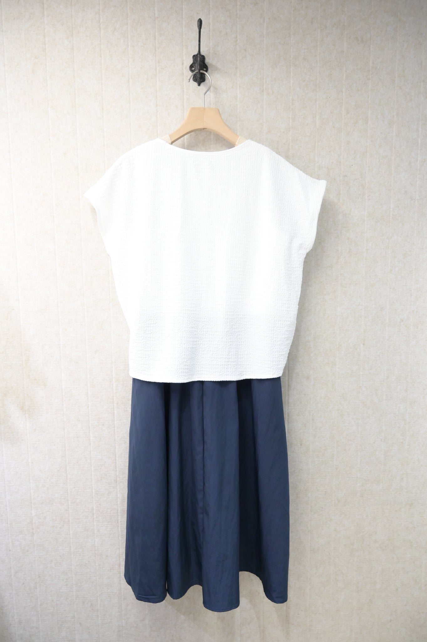 夏季・通花拼布連身裙 1S20841