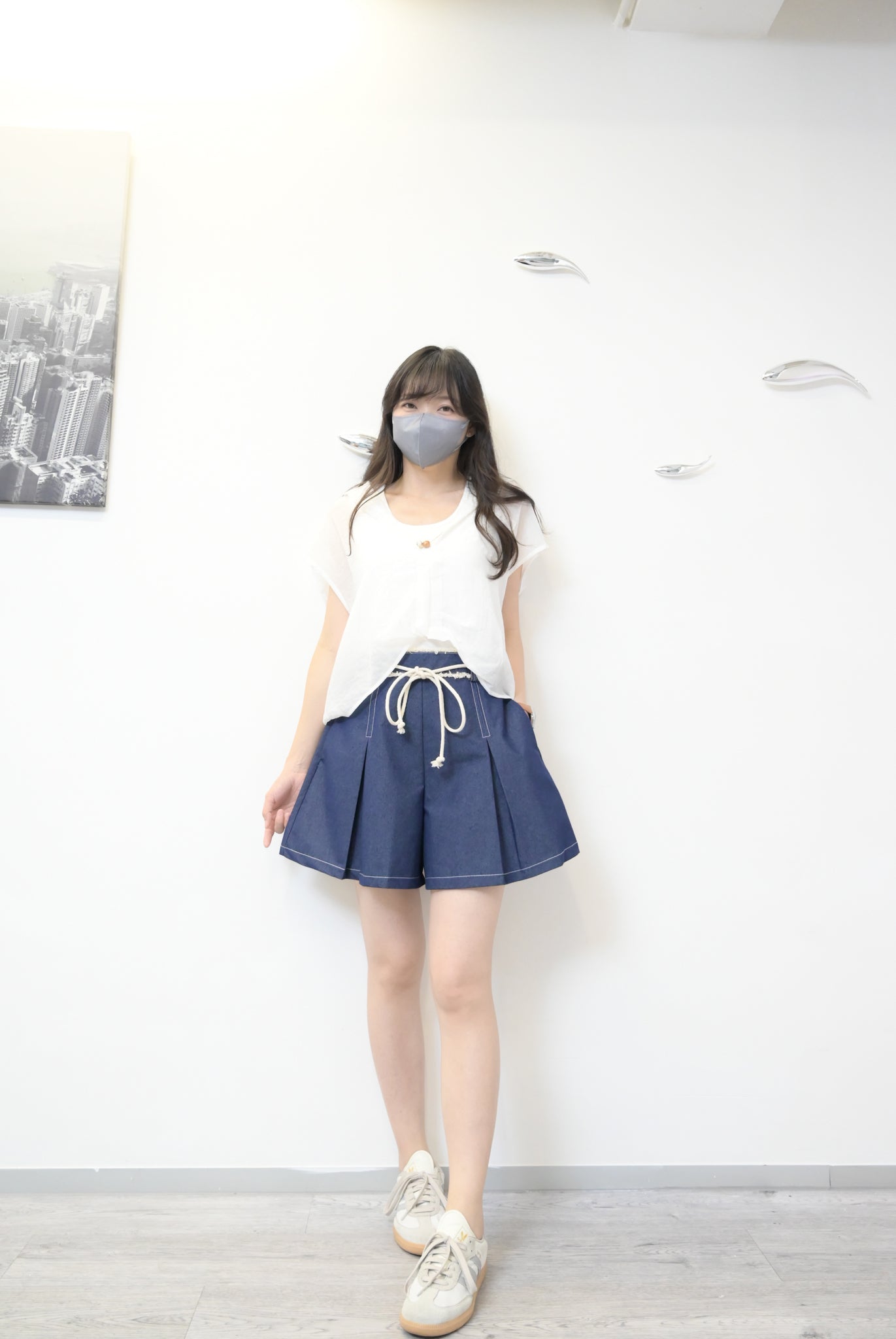 夏季．背心+透視罩衫SET 2色入1S60423