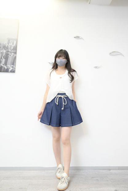 夏季．背心+透視罩衫SET 2色入1S60423