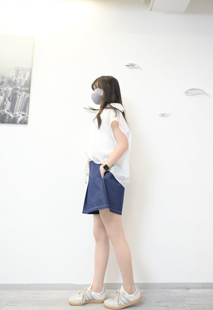 夏季．背心+透視罩衫SET 2色入1S60423