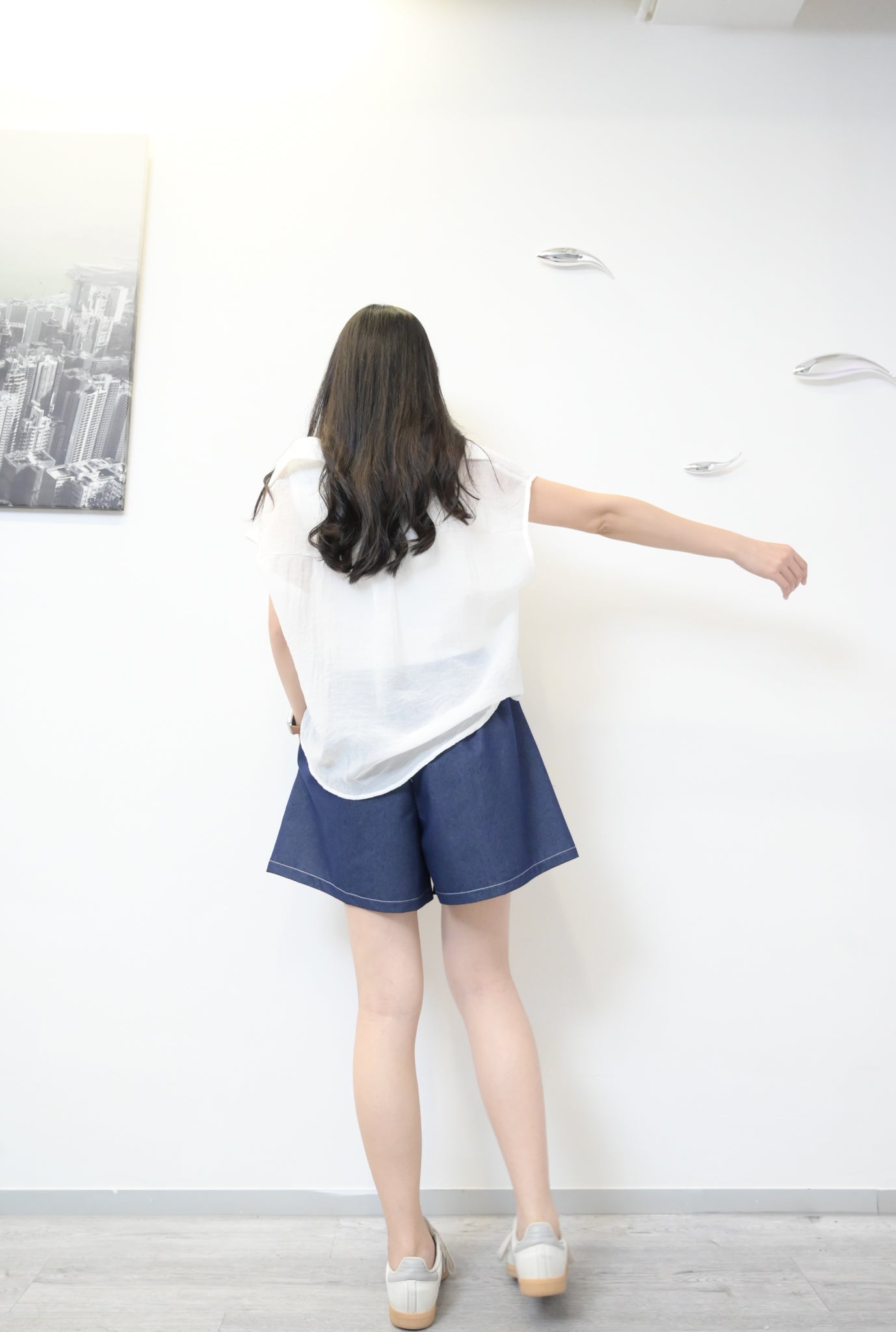 夏季．背心+透視罩衫SET 2色入1S60423