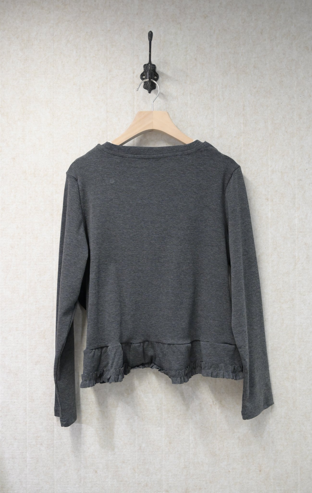 初秋・菱格假兩件薄長袖 2色入 1S60902