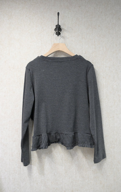 初秋・菱格假兩件薄長袖 2色入 1S60902