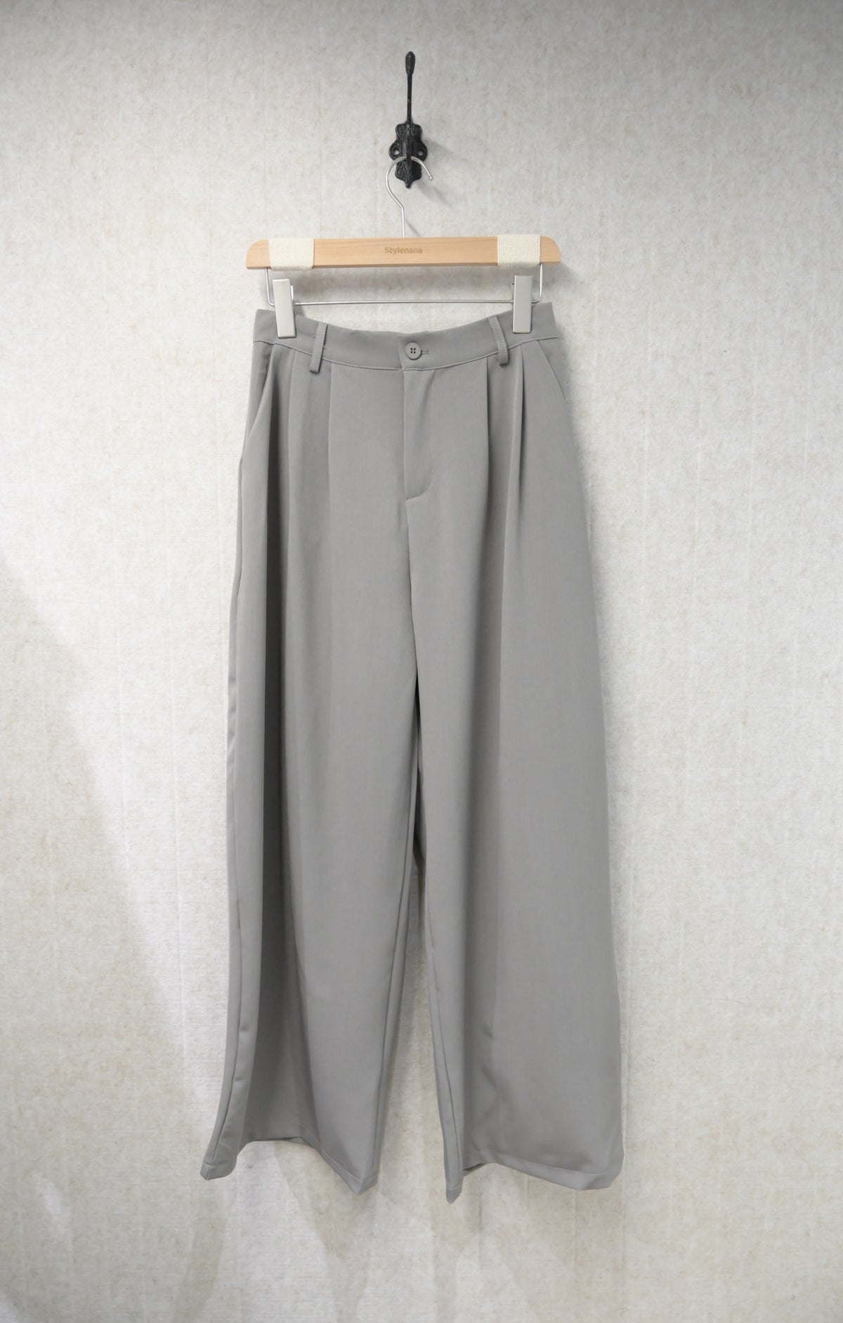 初秋・皺褶寬鬆西褲 2色入 1S70907
