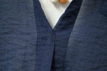 夏季．背心+透視罩衫SET 2色入1S60423