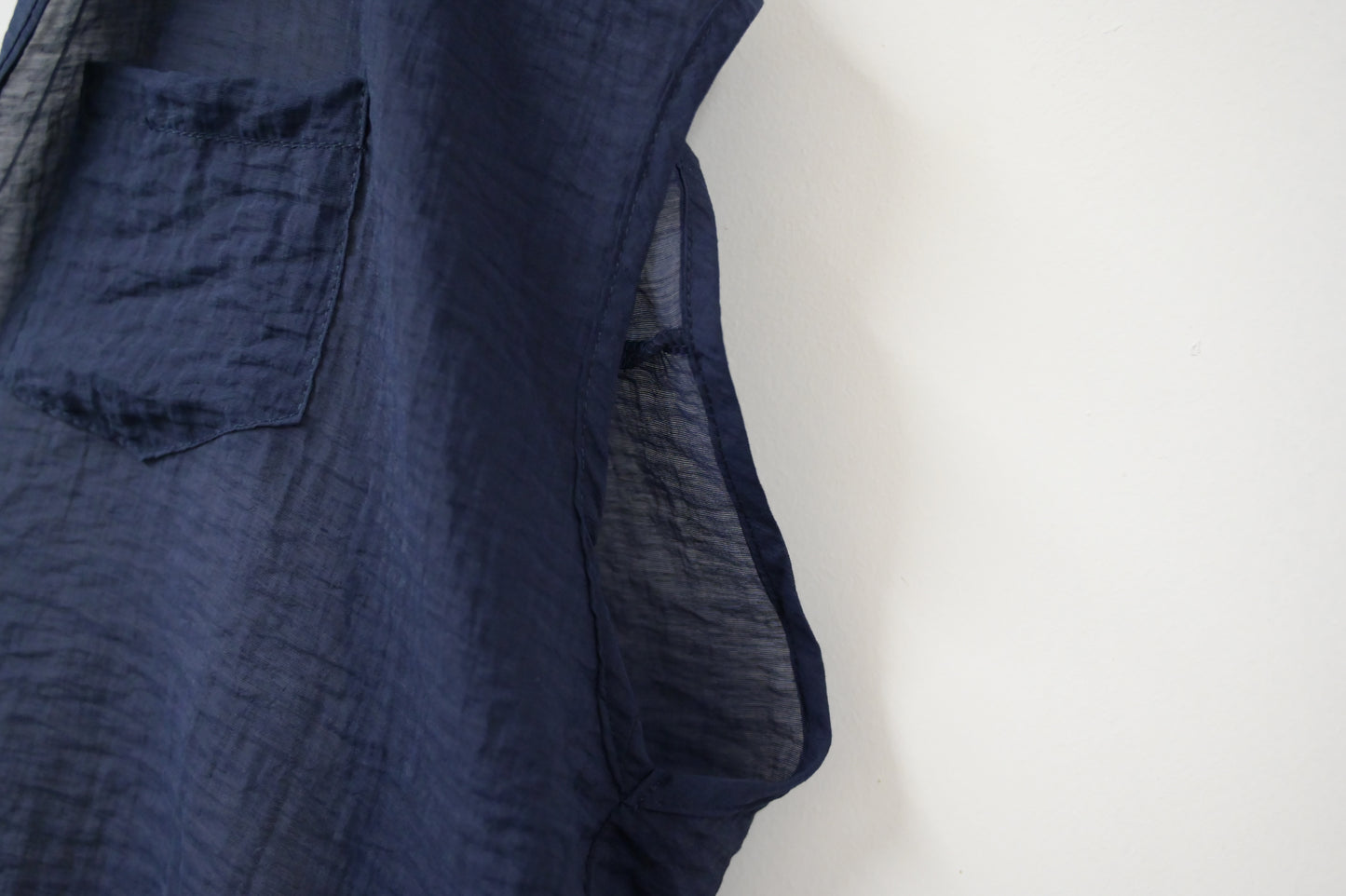 夏季．背心+透視罩衫SET 2色入1S60423