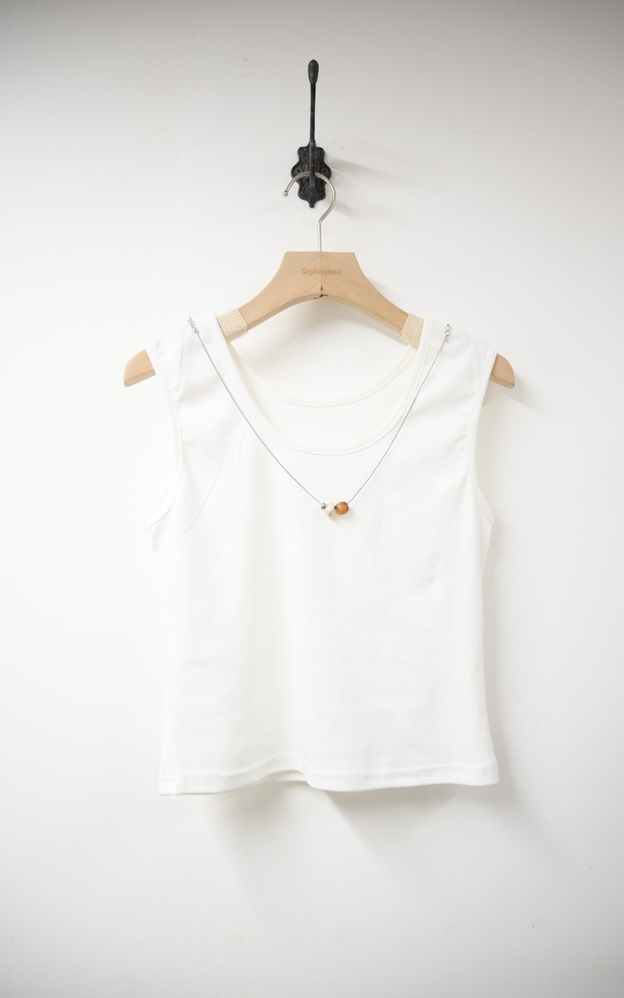 夏季．背心+透視罩衫SET 2色入1S60423