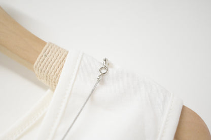 夏季．背心+透視罩衫SET 2色入1S60423