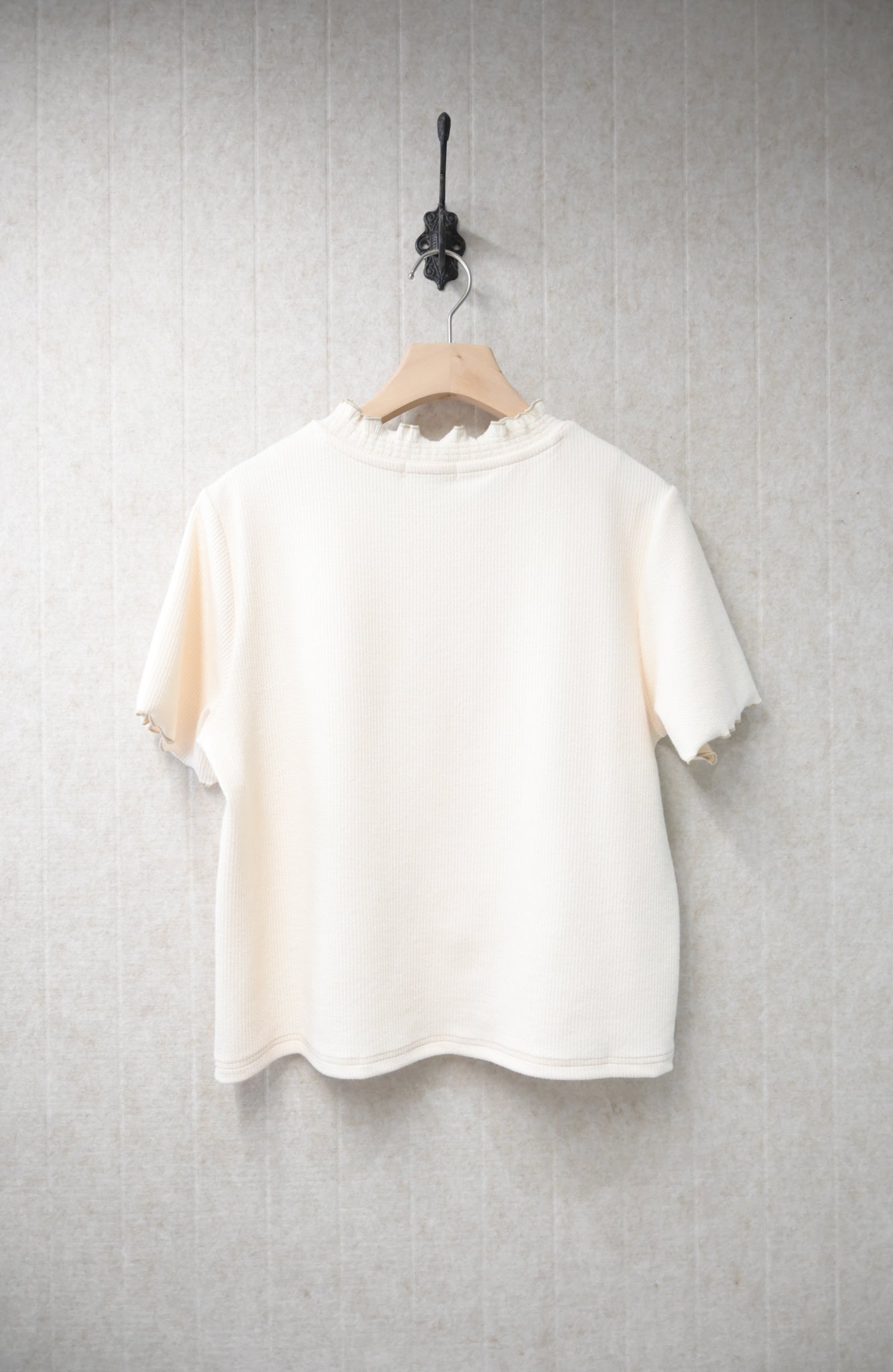 初秋・親膚暗直紋上衣 3色入 1S10920