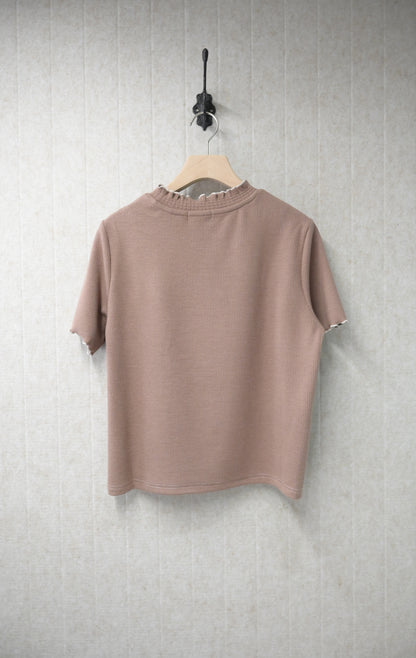 初秋・親膚暗直紋上衣 3色入 1S10920
