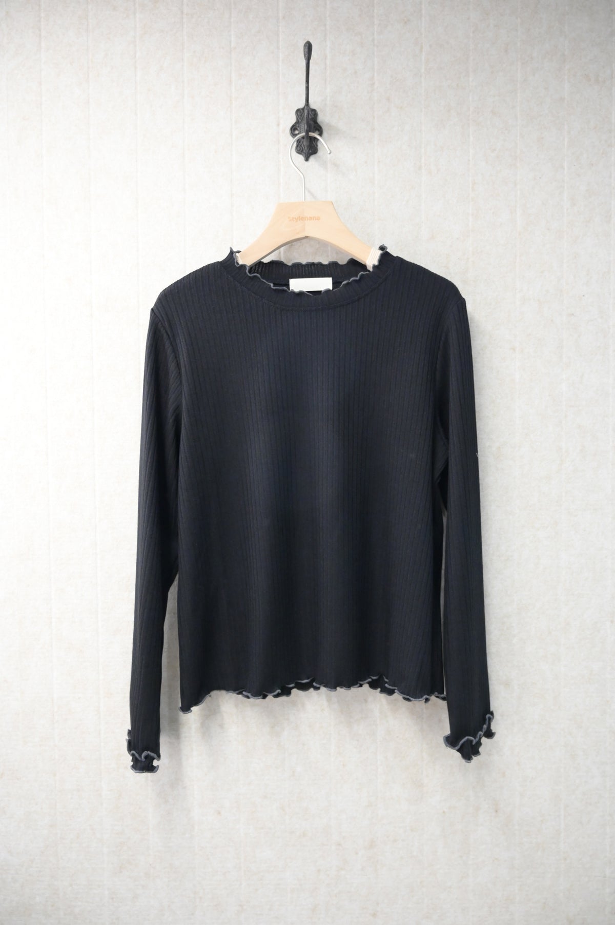 初秋・Ruffles親膚長袖上衣 4色入 1S50925