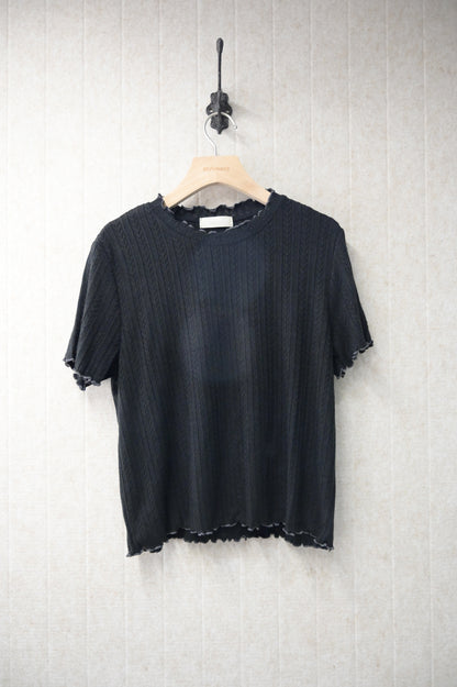 初秋・提花親膚上衣 4色入 1S50926