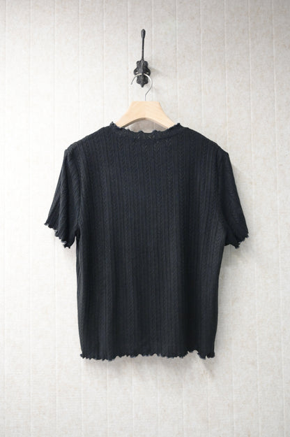 初秋・提花親膚上衣 4色入 1S50926