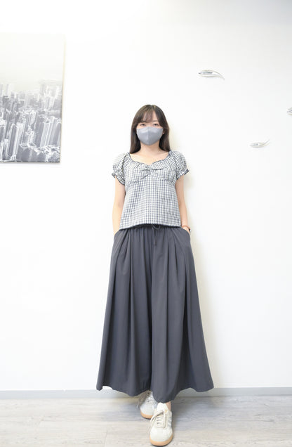 超順滑寬鬆束腰褲 3色入 S60730