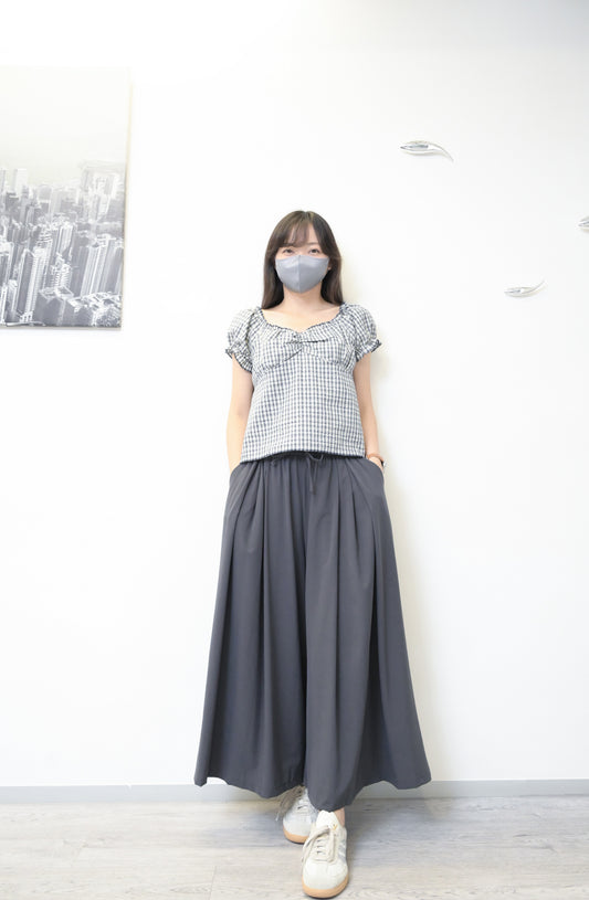 超順滑寬鬆束腰褲 3色入 S60730